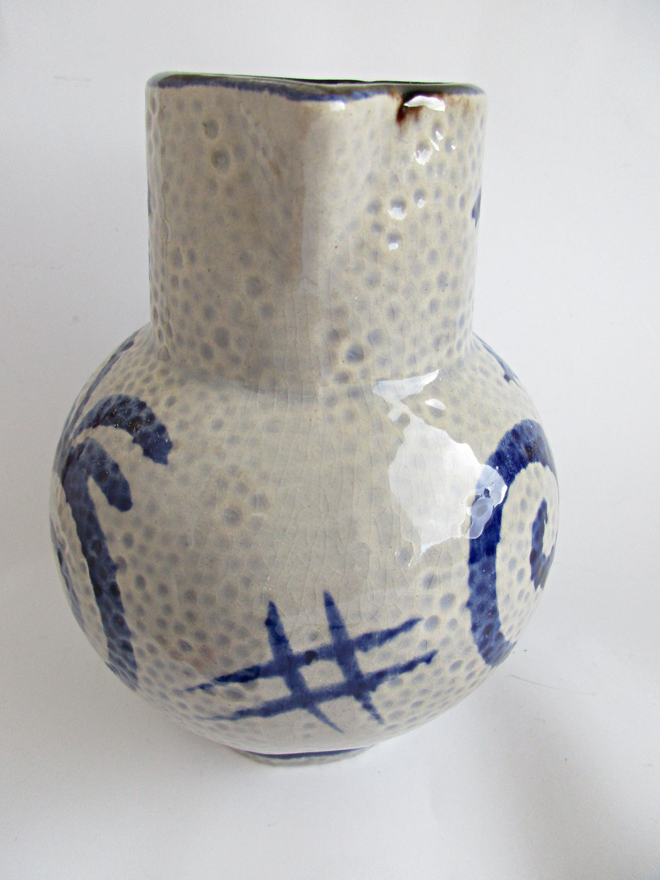 Kleiner rustikaler Vintage Salzglasur Steinzeug Krug Made in | Etsy