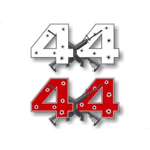 2- 4x4 Assault Vinyl 13&quot; Decals for 4x4 Off Road Truck Box Stickers