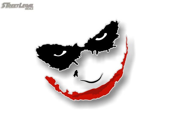Suicide Squad HaHaHa Ha Ha Ha Vinyl Decal JDM Joker car window computer tumbler