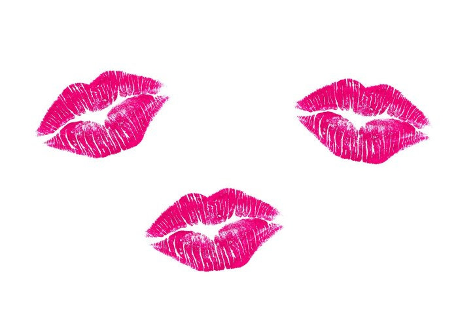KISS Lips Lipstick Kiss Mark Kissing Sticker Car Hot Lips | Etsy