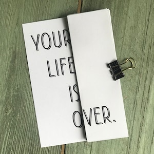 Lustige Hochzeitstag Karte, Brautpaar Karte, DIY Hochzeitskarte, Selbstgemachtes Hochzeitsgeschenk, LDS Hochzeit, Forever Love, Jung und Verliebt, Hilarious DIY