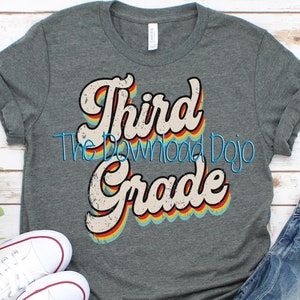 3rd Grade Shirt, Third Grade Shirt, Third Grade Teacher, 3rd Grade SVG, Retro Shirt, Back to School SVG, First Day SVG, First Day Shirt