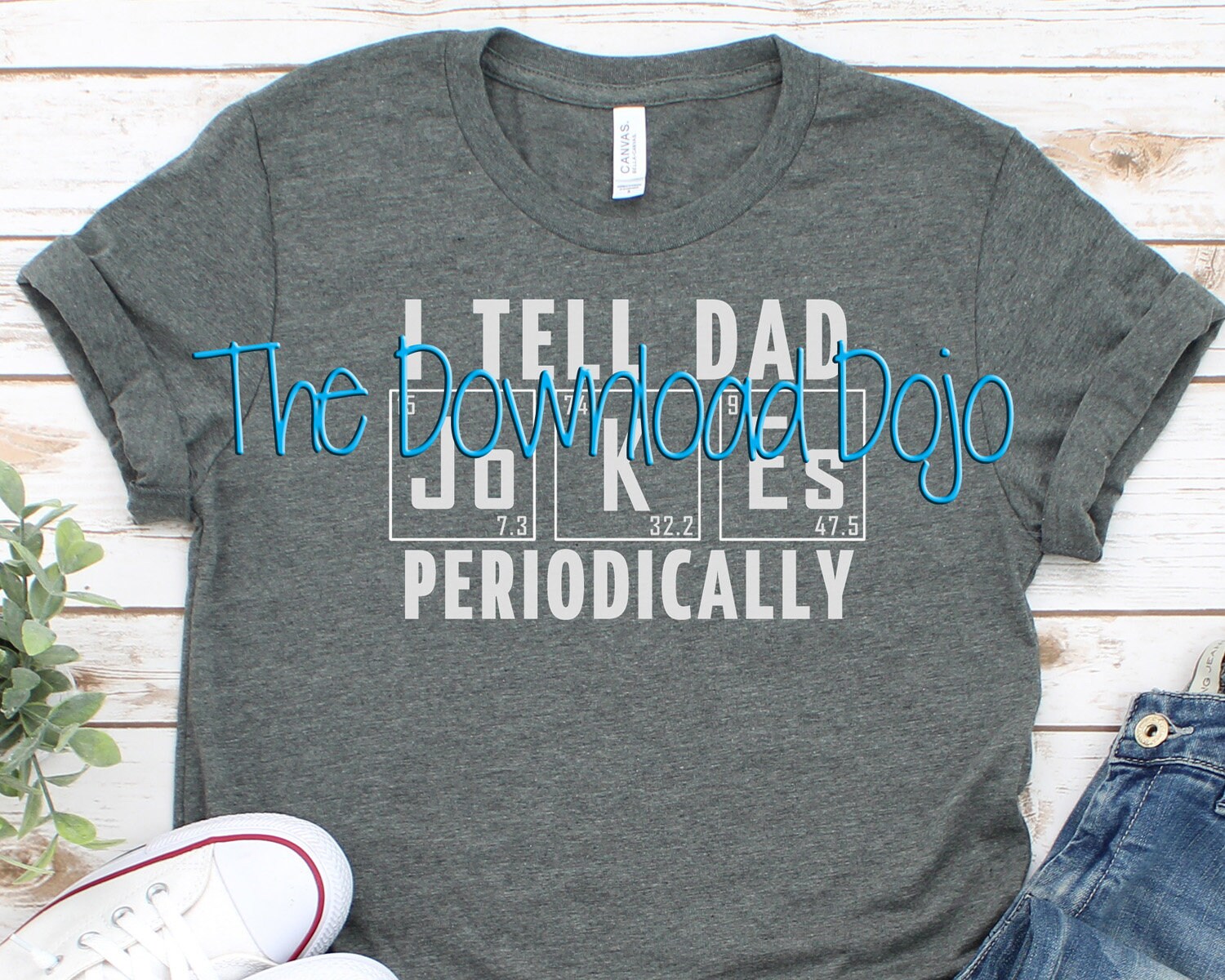 Download I Tell Dad Jokes Periodically SVG Periodic Table SVG Funny ...