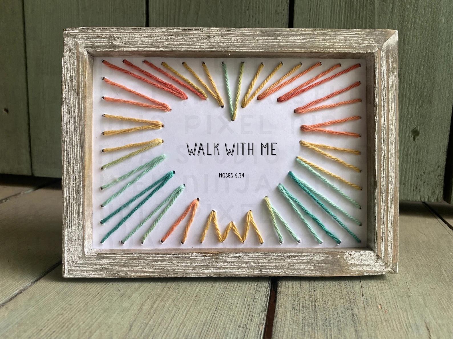 Walk With Me 2026 LDS Youth Theme Craft for Girls & Boys, Walk