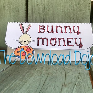 Bunny Money, Pasqua Carta di Denaro, Regalo di Pasqua, Pasqua, Regali del Cestino di Pasqua, Regali di Pasqua, Stampabile di Pasqua, Download istantaneo, Stampabile