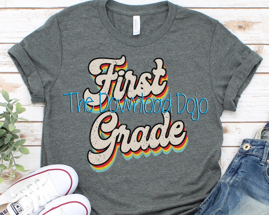 1st Grade Shirt, First Grade Shirt, First Grade Teacher, 1st Grade SVG,  Retro Shirt, Back to School SVG, First Day SVG, First Day Shirt - Etsy  Sweden