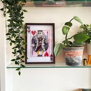 King of (broken) hearts || A4 print
