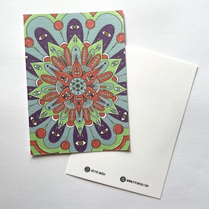 Mandala || Postcard A6
