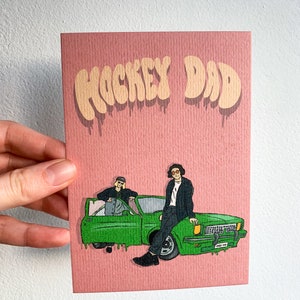 Hockey Dad || Postcard A6