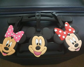 personalised disney luggage tags