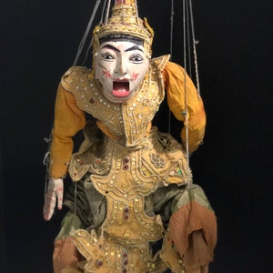 Antique Marionette Puppet from Burma