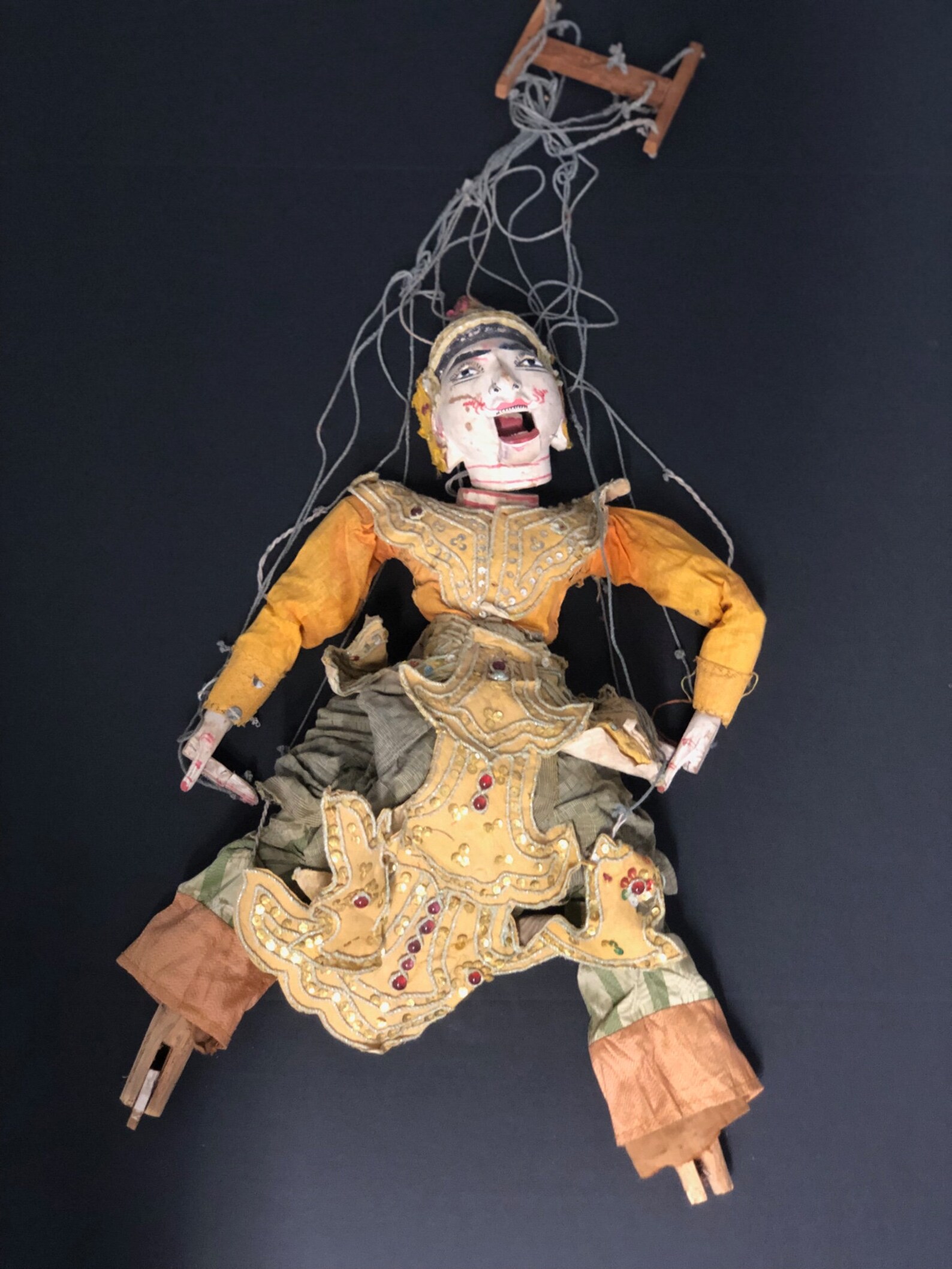 Antique Puppet From Burma Etsy