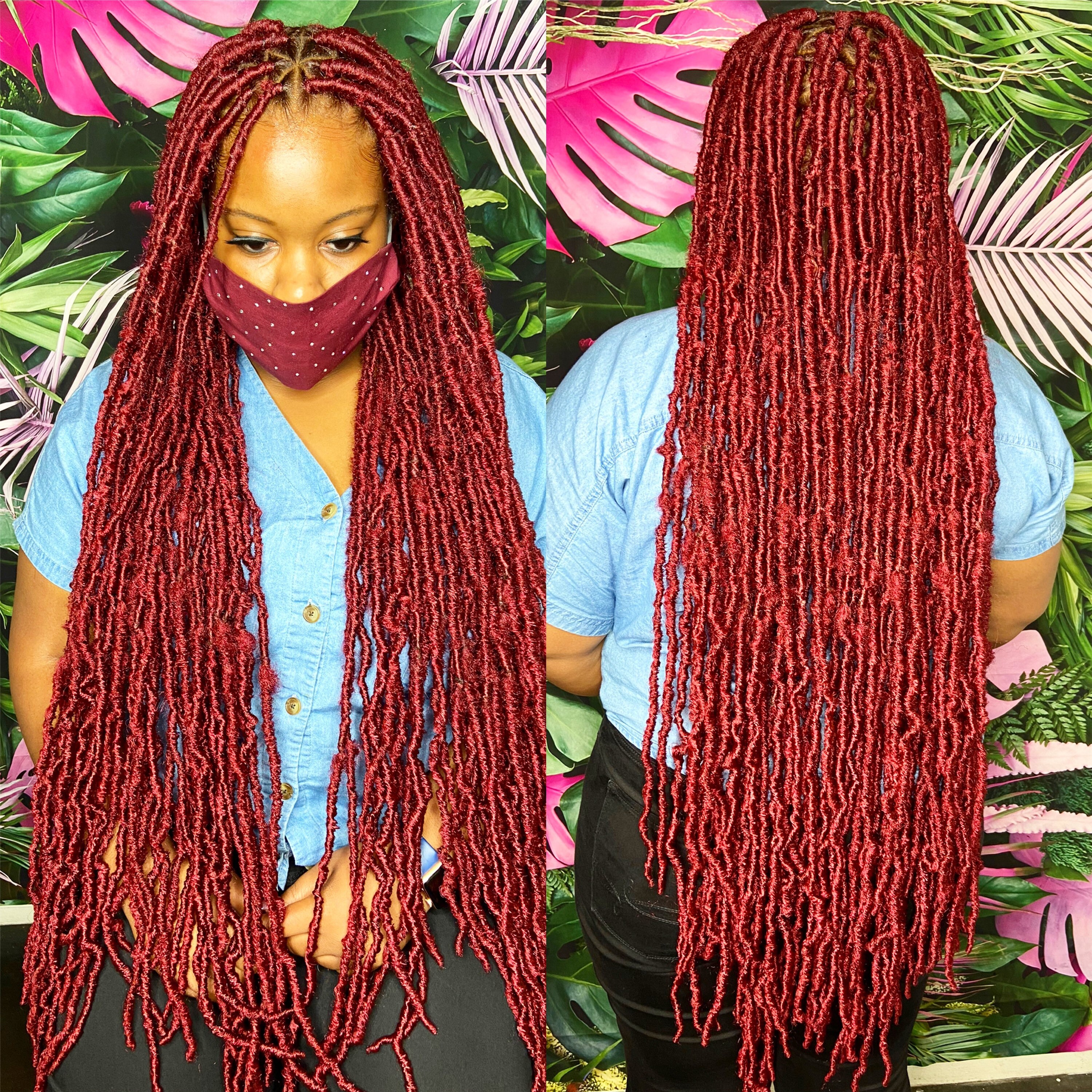 Custom Color Soft Faux Locs Crochet Extensions Etsy