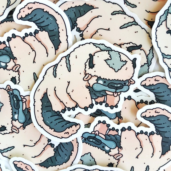 Appa - Avatar the Last Airbender sticker - Matte Vinyl Laptop Sticker - Die Cut