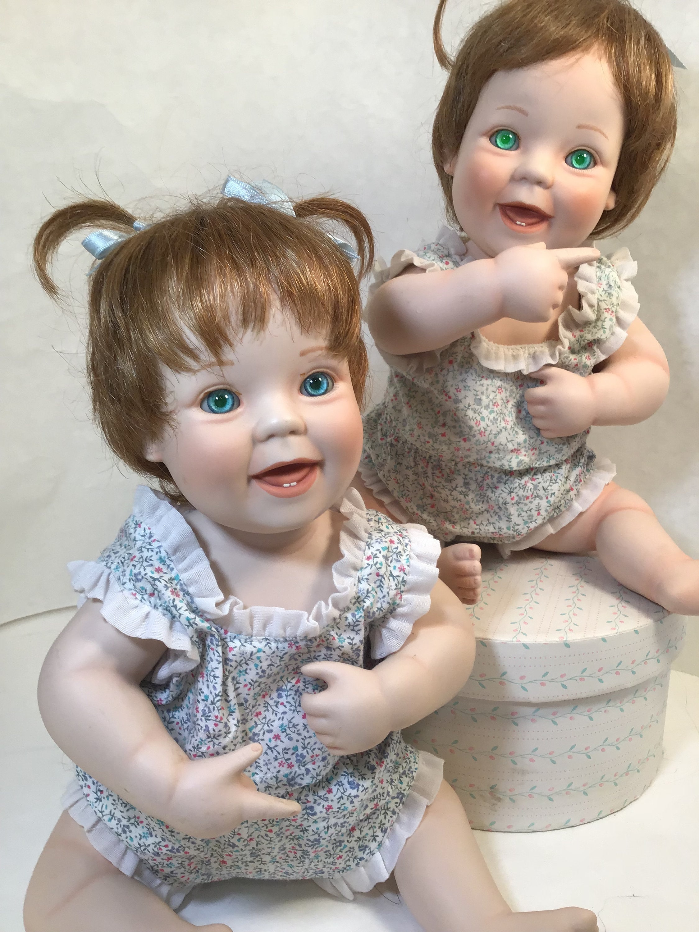 Elke Hutchins Lil Punkins for Danbury Mint Porcelain Babies - Etsy