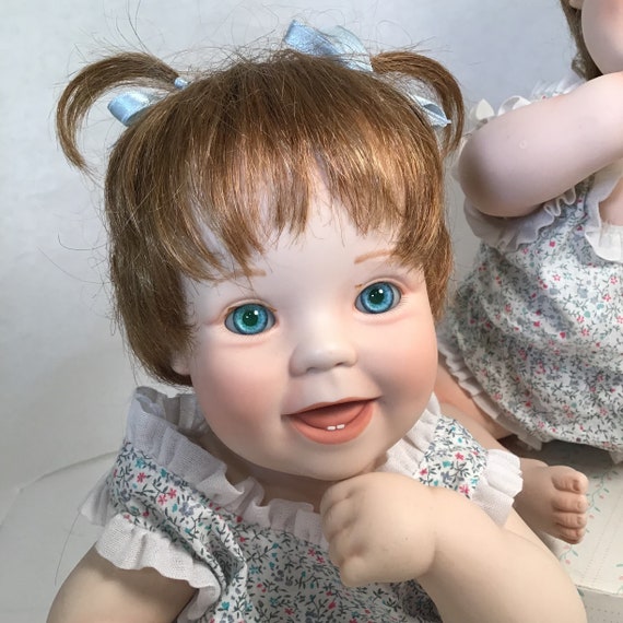 Elke Hutchins Lil Punkins for Danbury Mint Porcelain Babies Etsy