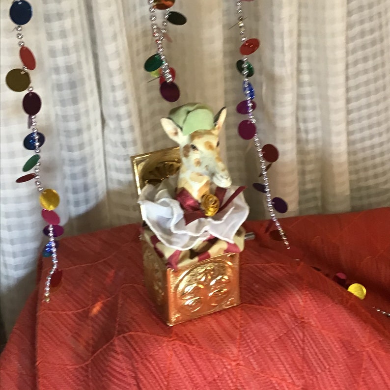 Katherines Collection Giraffe Music Box by Wayne Kleski Hand Etsy