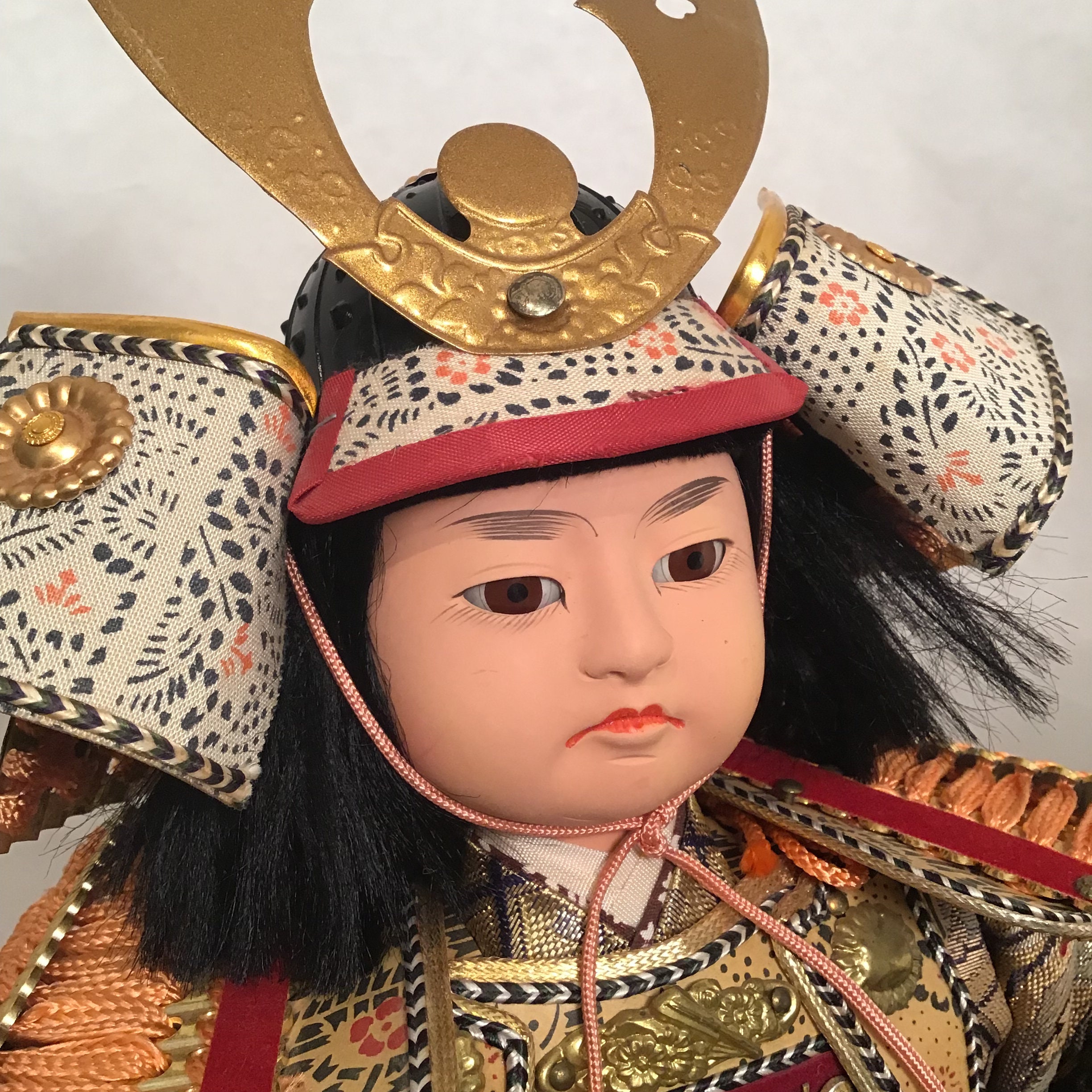 Spielzeug Samurai / Warrior Handmade in Japan Japanese Kokeshi Doll