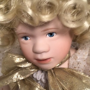Wendy Lawton’s Angel Baby Porcelain Baby Doll 1998