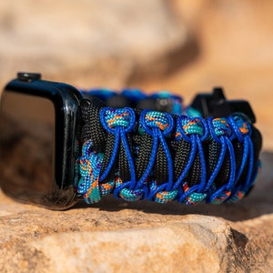 Apple Watch Handmade Laced Paracord Survival Band (Series 1 - 8 +Ultra) Apple Watch Accessories