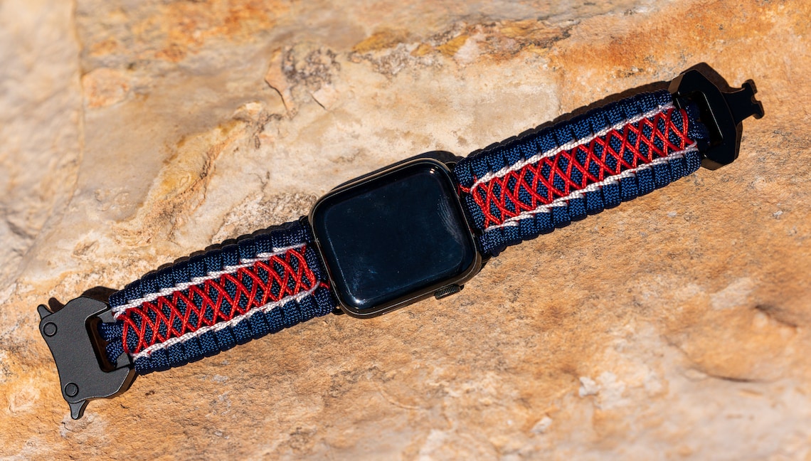 Apple Watch Laced Trilobite Tactical Paracord Band series 1 Etsy