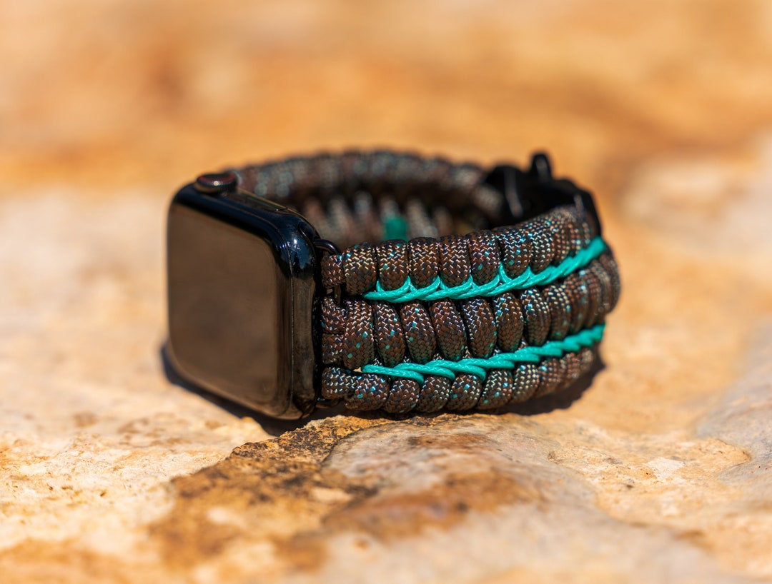 Apple Watch Laced Trilobite Tactical Paracord Band series 1 8 ultra
