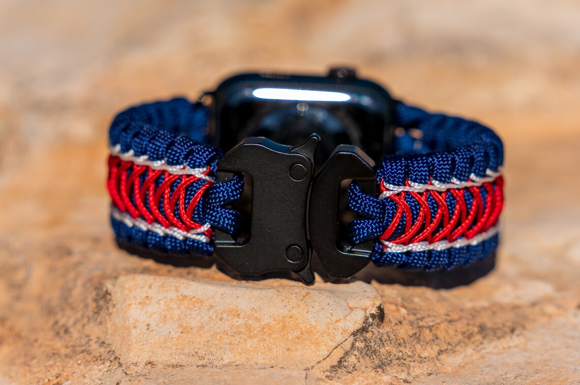 Apple Watch Laced Trilobite Tactical Paracord Band series 1 Etsy