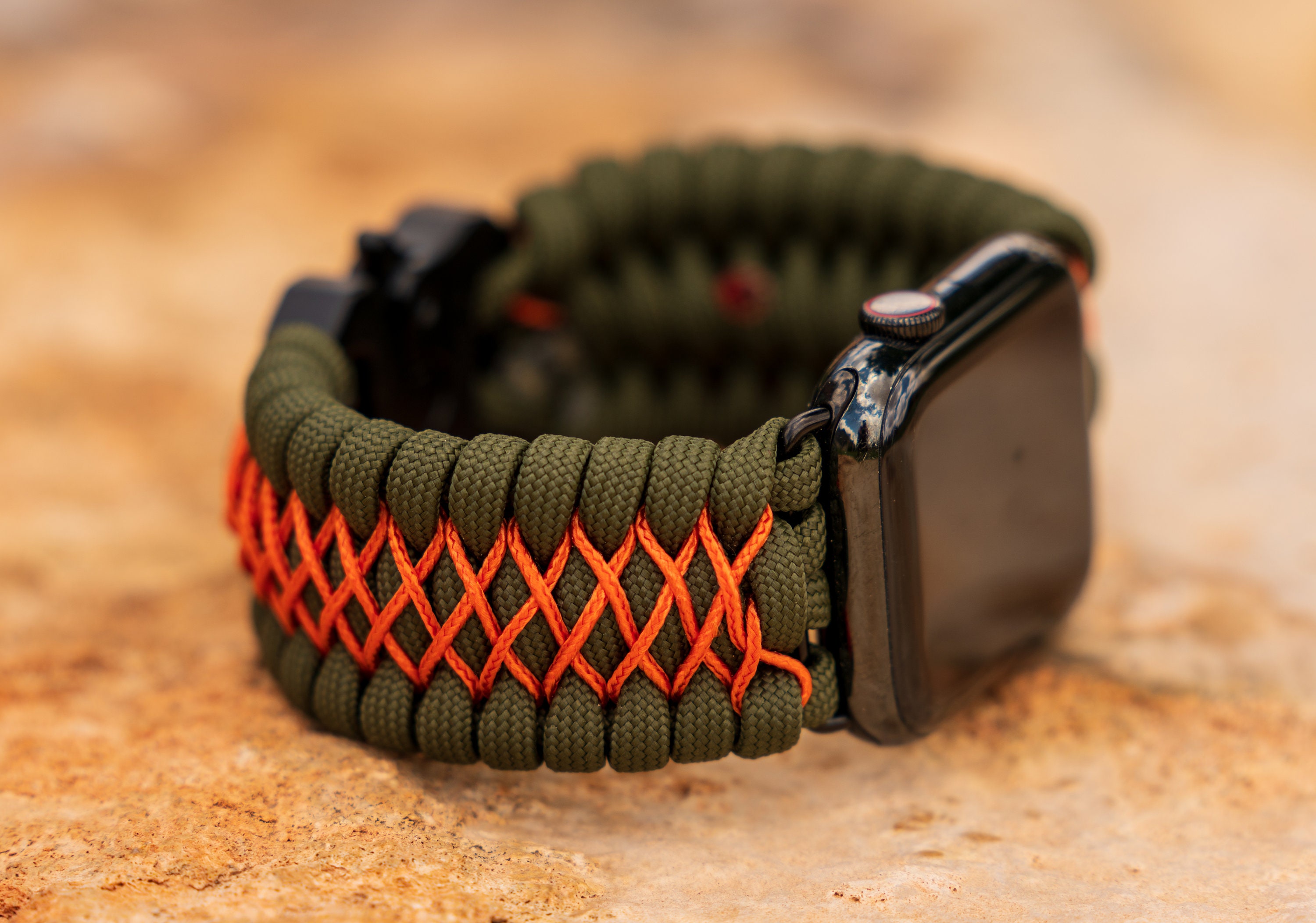 Apple Watch Laced Trilobite Tactical Paracord Band series 1 Etsy