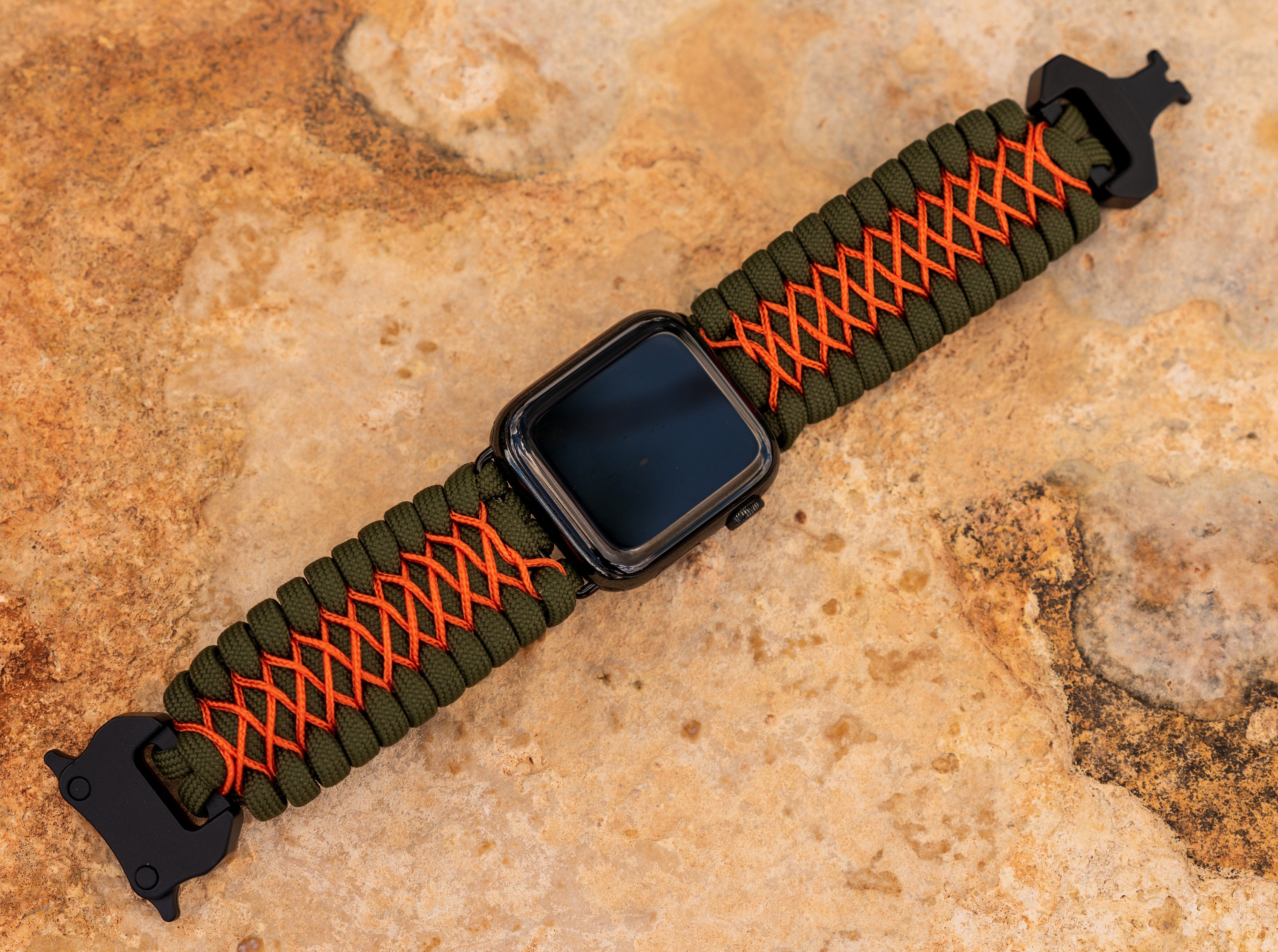 Apple Watch Laced Trilobite Tactical Paracord Band series 1 Etsy