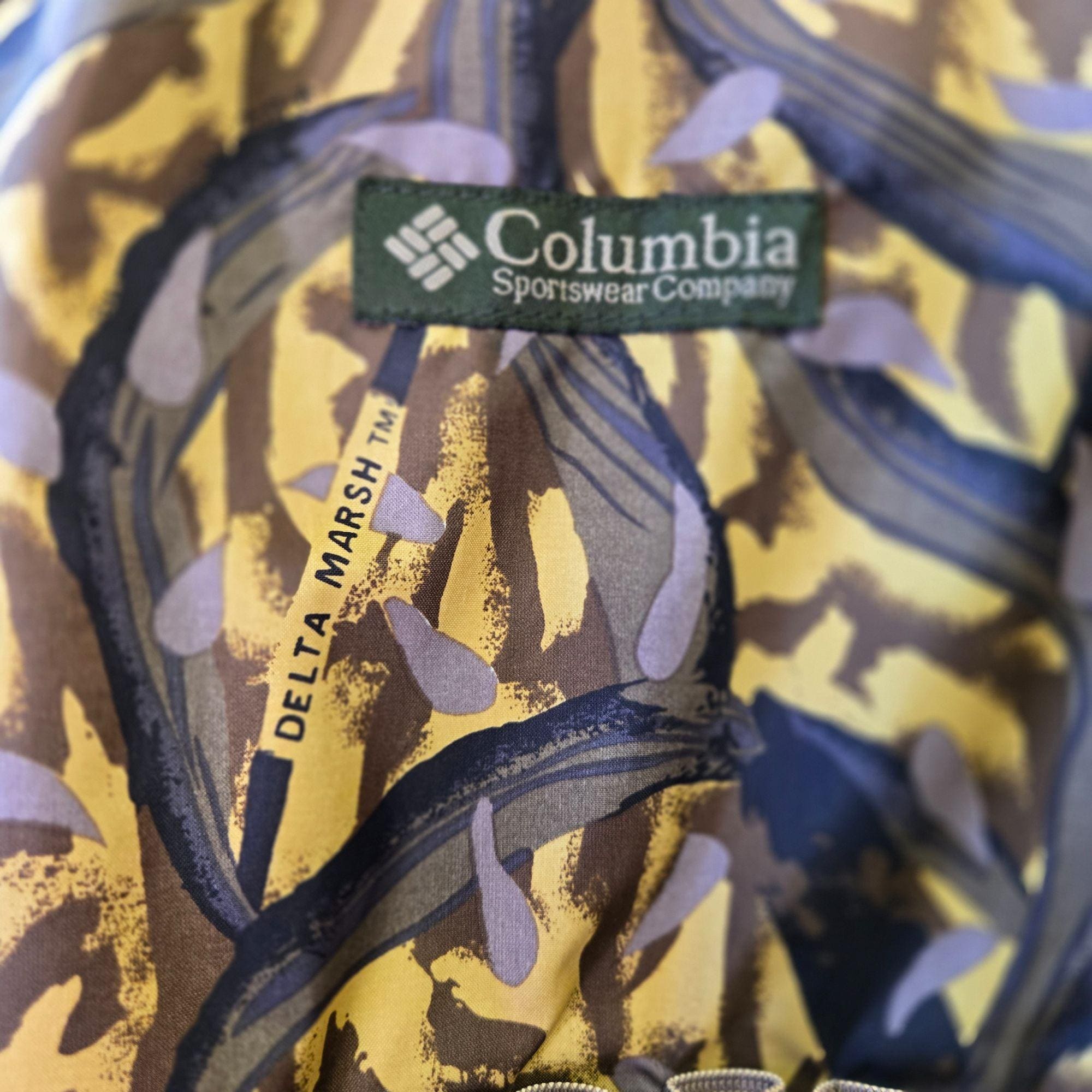 Vintage 90's Columbia Delta Marsh 1995 Men's L Camouflage