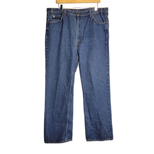 Levi&#39;s 517 Orange Tab 70&#39;s or 80&#39;s Boot Cut Jeans Denim Blue Men&#39;s sz 38x30