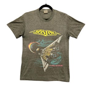 Boston 1987 Tour Tshirt - Etsy
