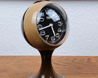 Vintage General Electric Analog Dial Alarm Clock #7280AGE Alarm ClockClock CollectorClock CollectibleFaux Wood Grain