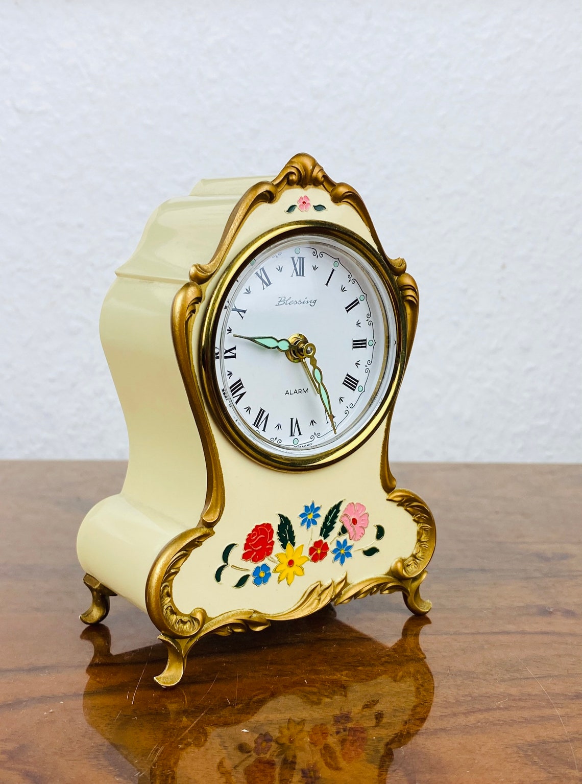 Very Traditional BLESSING Alarm Clock Table Clock With Etsy