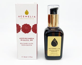 Organic Cold-Pressed Camellia Oil | Acemelia Face, Body & Hair Care | certified organic