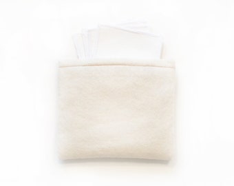 Organic Cotton Pads for Face Care | washable Makeup Remover