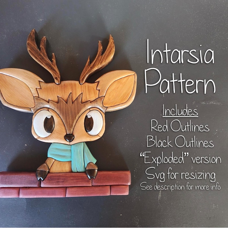 Wood Inlay Patterns - Etsy