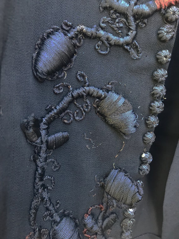 Victorian Embroidered Jacket - image 8