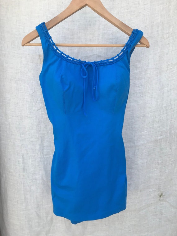 1950s Blue Swimsuit - Gem