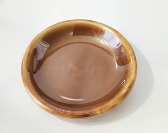 Vintage Fraunfelter 3" Chunky Brown Butter Pat