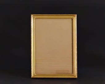 Vintage Mid Century Gold Tone Picture Metal Frames