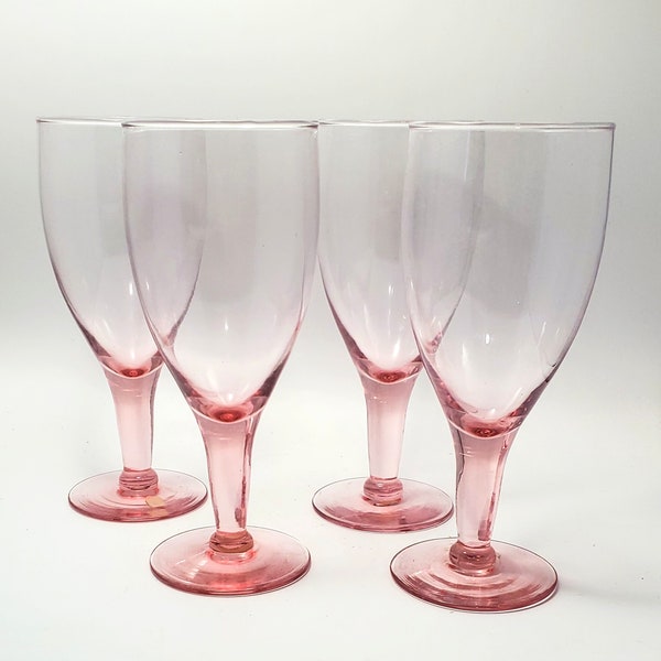 Pink Wine Glasses Etsy
