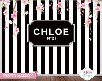 Chanel Backdrop Etsy
