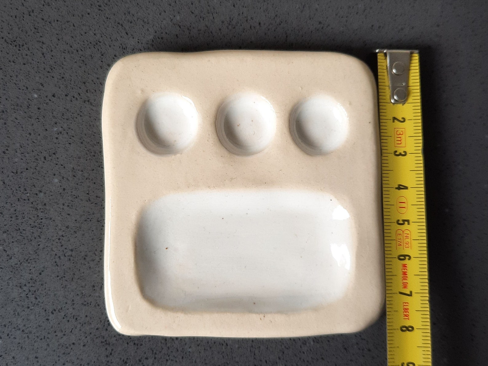 Handmade Ceramic Paint Palette Artist Palette Paint Dish Etsy