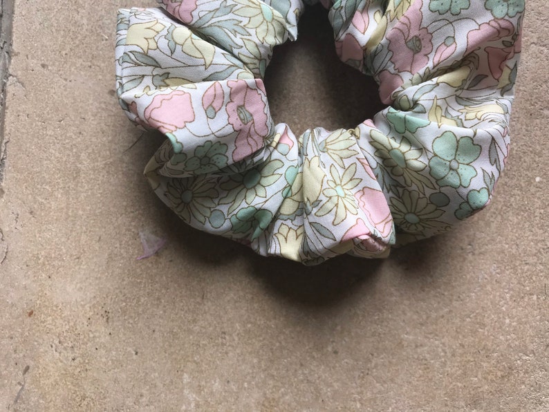 Large Liberty Scrunchie. Poppy and Daisy Scrunchie. Liberty of London ...