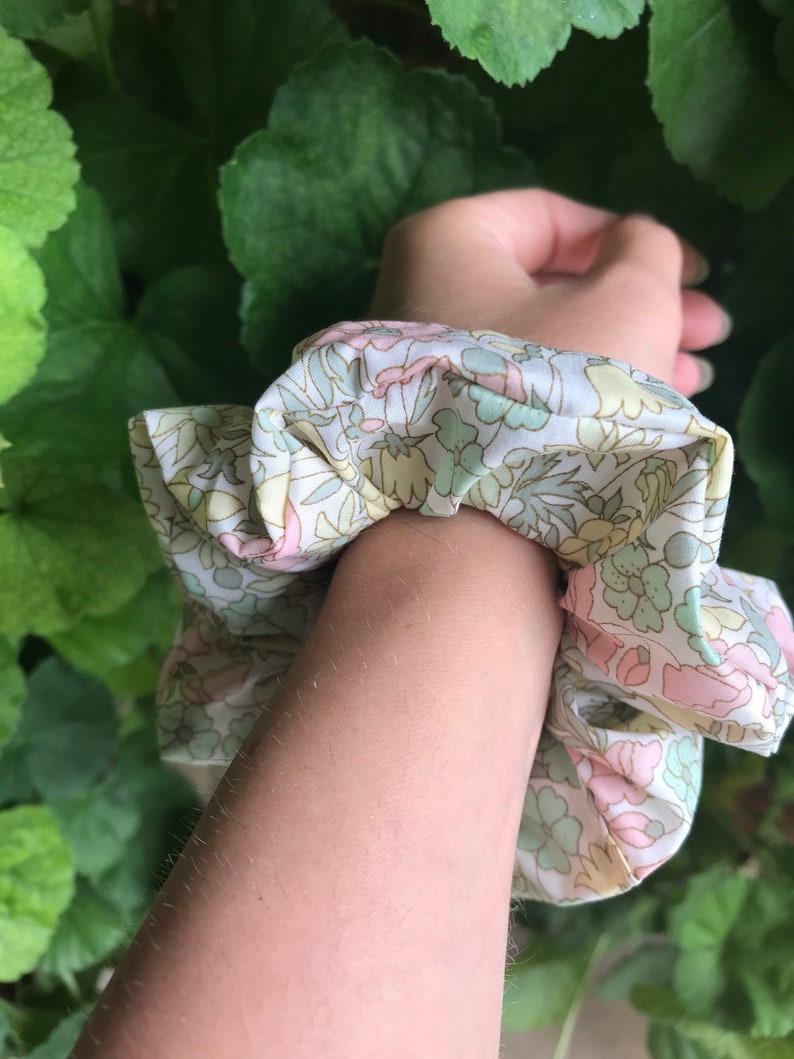 Large Liberty Scrunchie. Poppy and Daisy Scrunchie. Liberty of London ...
