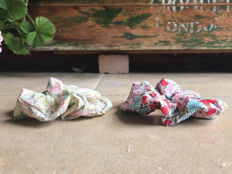 Large Liberty Scrunchie. Poppy and Daisy Scrunchie. Liberty of London ...