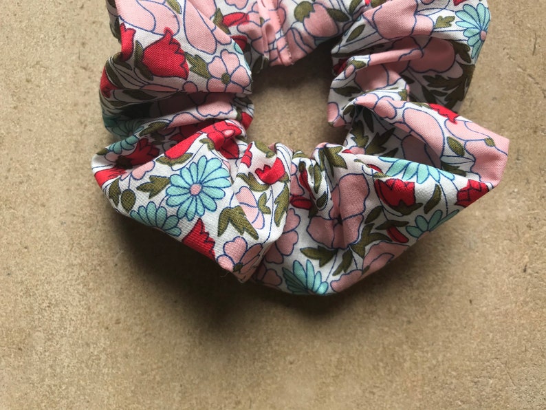 Large Liberty Scrunchie. Poppy and Daisy Scrunchie. Liberty of London ...