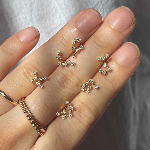 Constellation Earrings Etsy