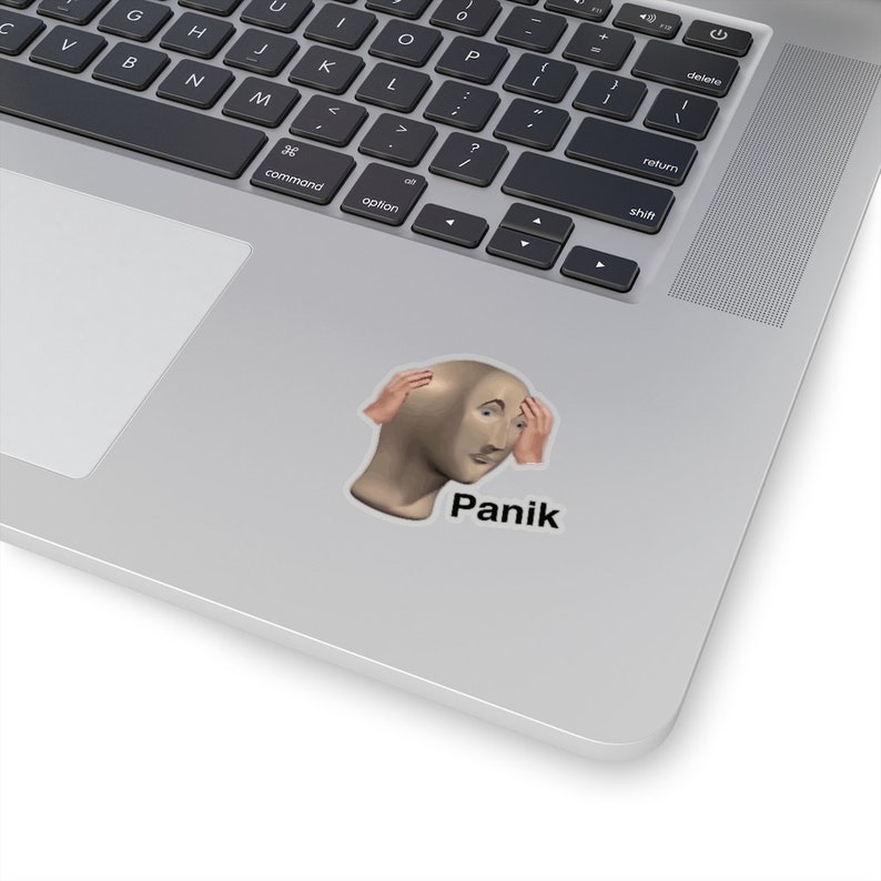 Panik Meme Decal Sticker image 4